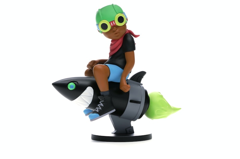 Hebru Brantley x Billionaire Boys Club x Bait Beyond The Beyond Fly Boy Figure 9 Inches Black/Multi