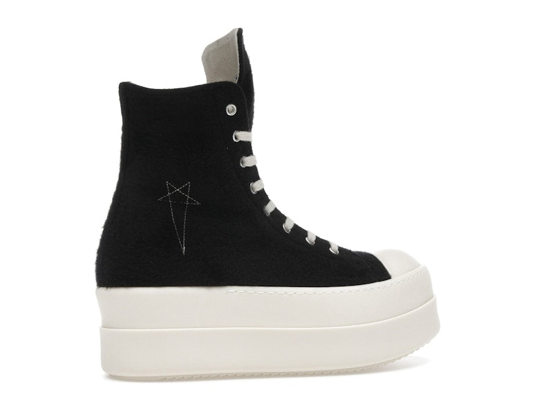 Rick Owens DRKSHDW Double Bumper High Black Pearl (Women's)