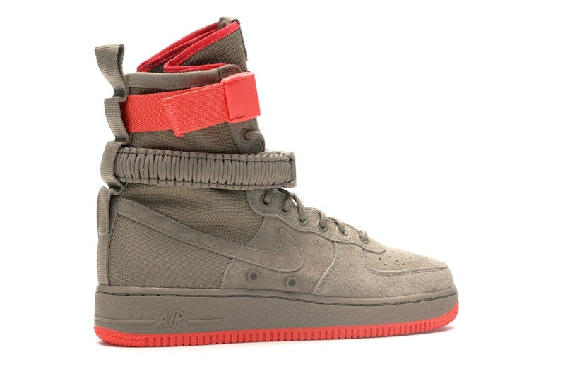 Nike Sf Af1 Khaki Khaki-Rush Coral