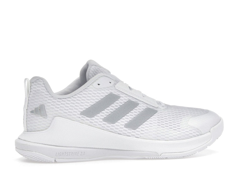 adidas Novaflight 2 Indoor Cloud White Silver Metallic (Women's)