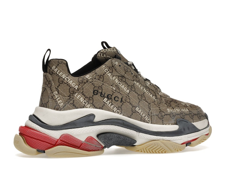 Gucci x Balenciaga The Hacker Project Triple S Beige