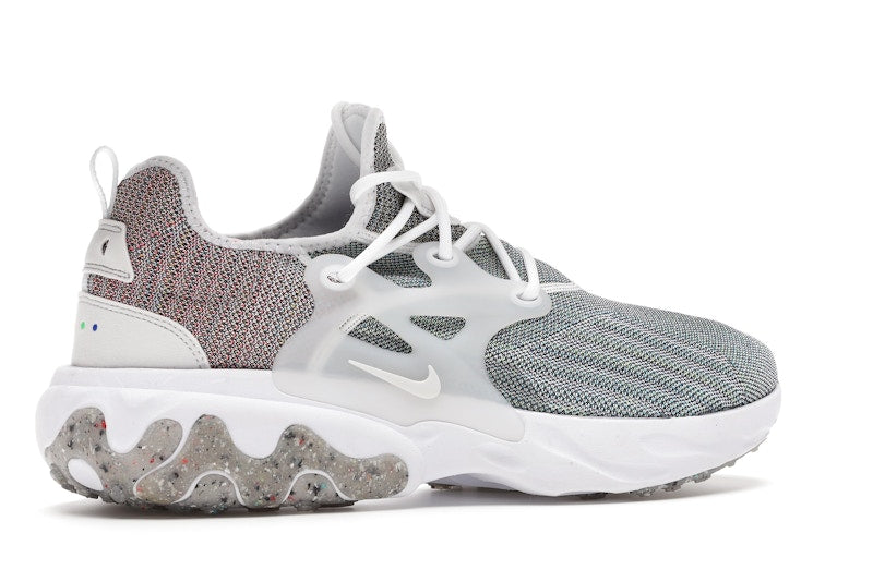 Nike React Presto Flyknit Multi White