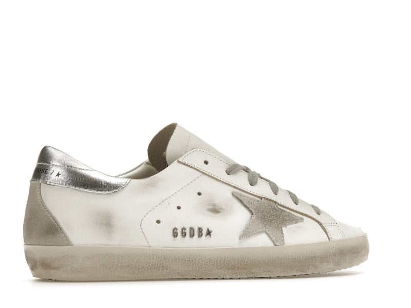 Golden Goose Super-Star White Silver (Women's)