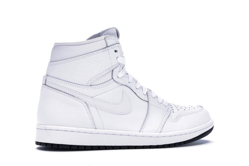 Jordan 1 Retro White Perforated