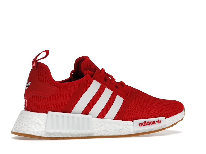 adidas NMD R1 Vivid Red White Gum