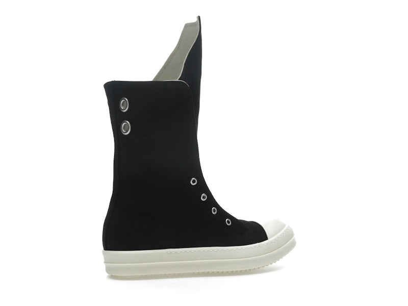 Rick Owens Hollywood DRKSHDW Boot Sneaks Black Milk