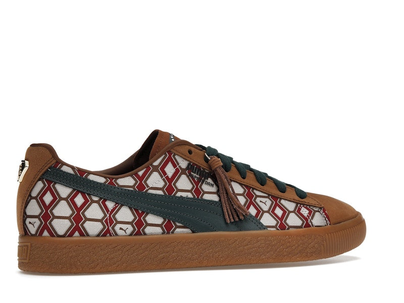Puma Clyde Tassle Dapper Dan Frair Brown