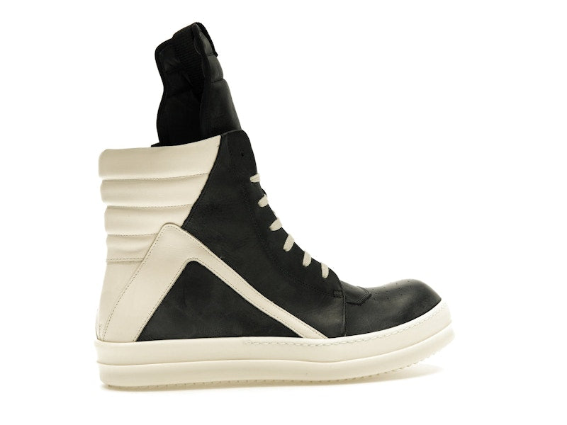 Rick Owens Lido Geobasket Black Milk