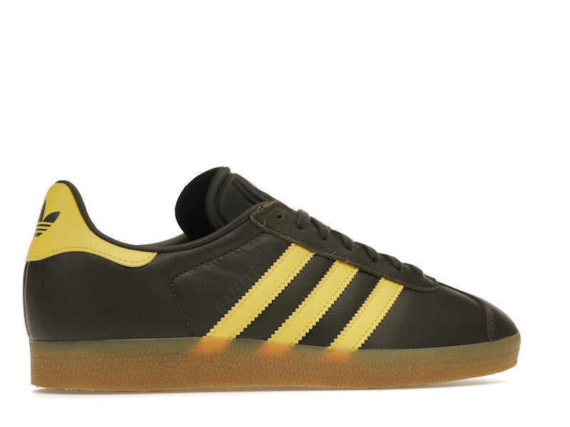 adidas Gazelle Shadow Olive Yellow Gum