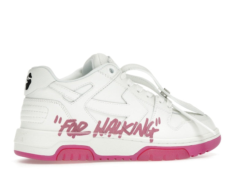OFF-WHITE Out Of Office Low Tops (W) For Walking Fuschia