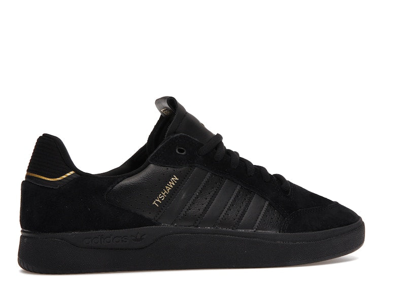 adidas Tyshawn Low Black Gold Metallic