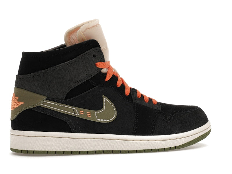 Jordan 1 Mid SE Craft Anthracite Light Olive