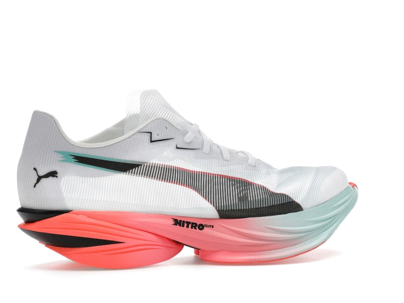 Puma Fast-R Nitro Elite 3 White Glowing Red Mint