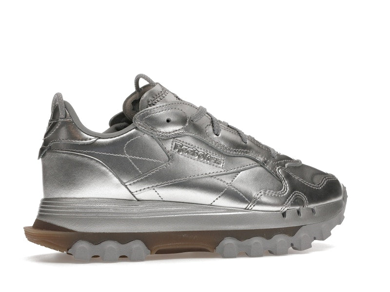 Reebok Classic Leather Cardi B Silver Metallic (Women's)