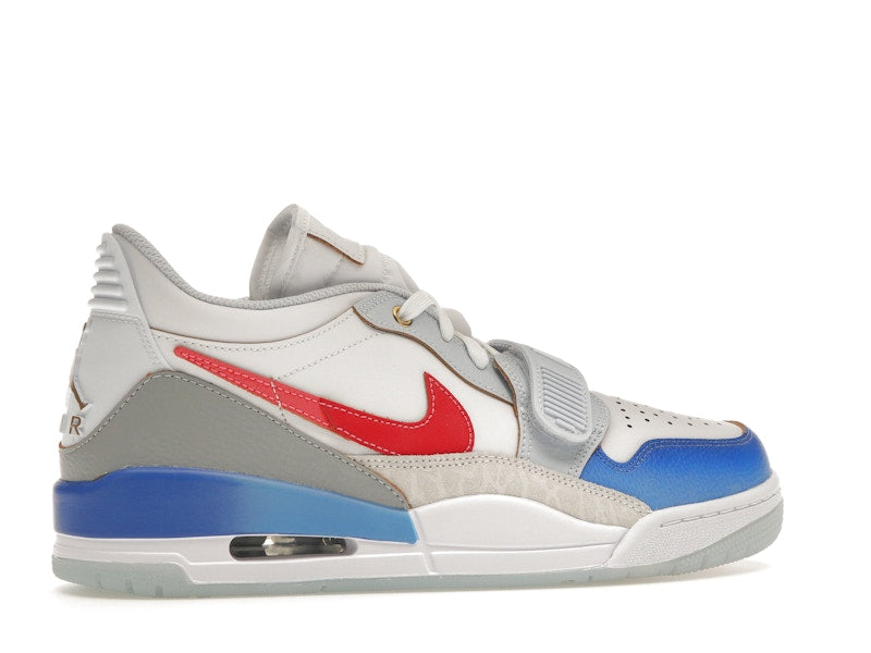 Jordan Legacy 312 Low White Game Royal University Red