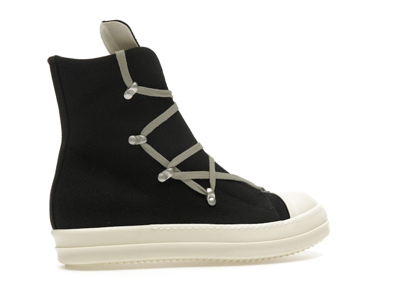 Rick Owens Porterville DRKSHDW Hexa High Black Milk