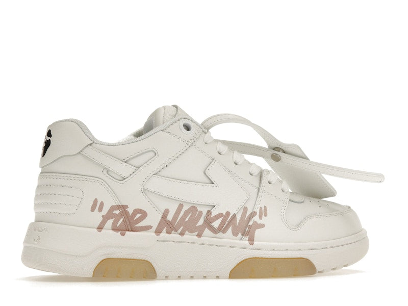 OFF-WHITE Out Of Office For Walking White Pink (Women's)