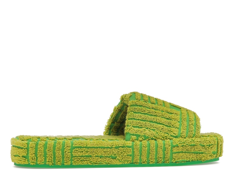 Bottega Veneta Resort Geometric Sandal Parakeet Kiwi