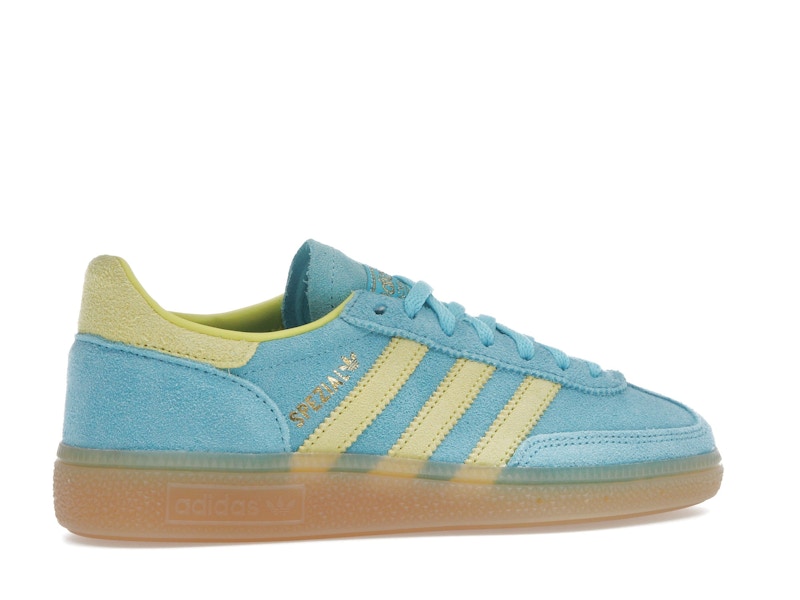 adidas Handball Spezial Blue Glow Bright Yellow (Women's)