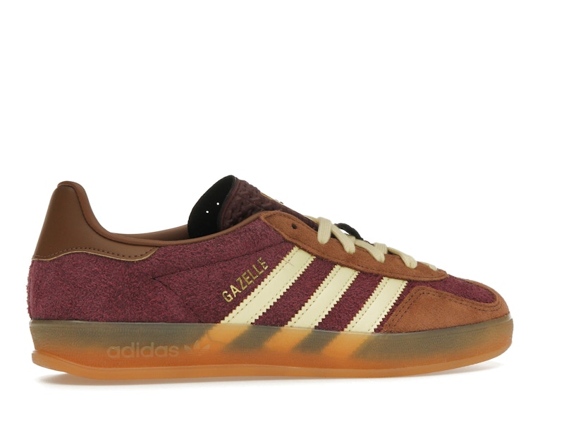 adidas Gazelle Indoor Maroon Almost Yellow