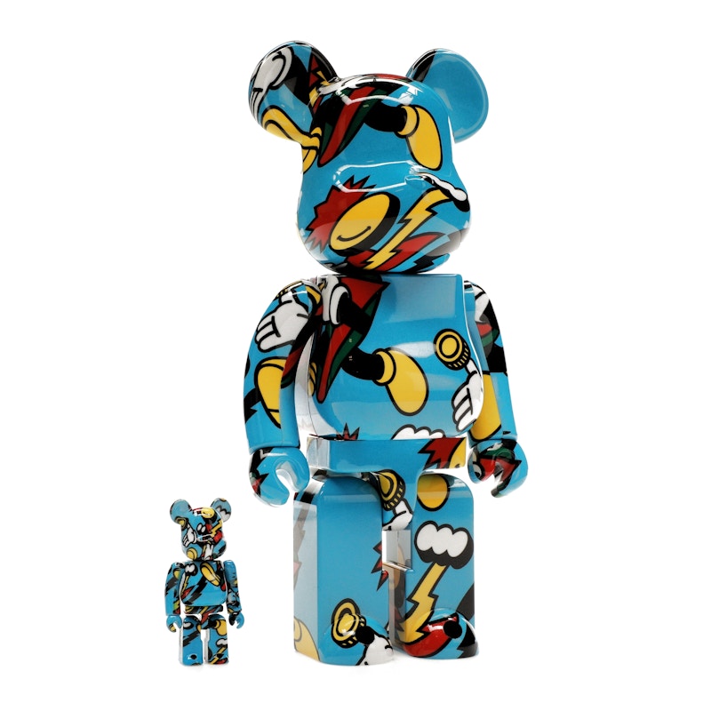 Bearbrick Grafflex 100% & 400% Set