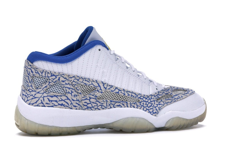 Jordan 11 Retro Low IE White Argon Blue