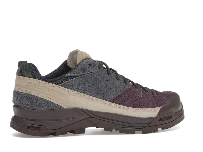 Salomon X-ALP Suede Plum Perfect Nine Iron