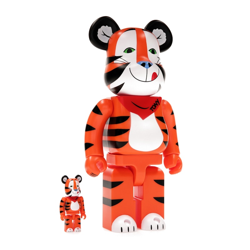 Bearbrick x Kellogg's Tony The Tiger Vintage Ver. 100% & 400% Set