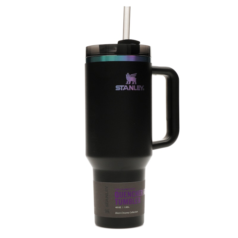 Stanley The Black Chroma Collection Flowstate Quencher 40oz Tumbler Black Chroma