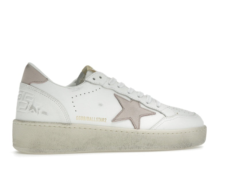 Golden Goose Ball Star 2 White Pink (Women's)
