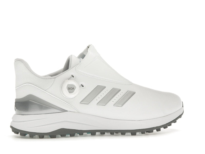 adidas Solarmotion BOA 24 Spikeless Golf Cloud White Silver Metallic Blue Burst