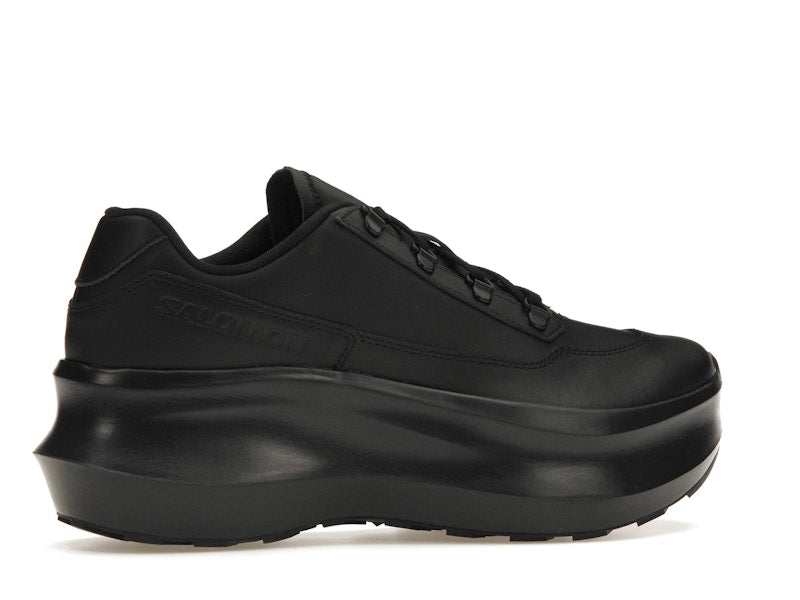Salomon SR811 Leather Platform Comme des Garcons Black