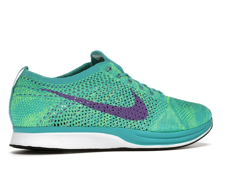 Nike Flyknit Racer Sport Turquoise Hyper Grape