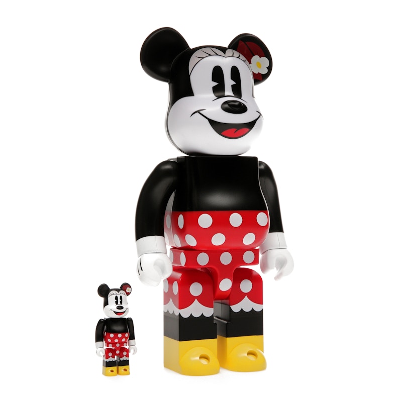Bearbrick x Disney Minnie Mouse 100% & 400% Set