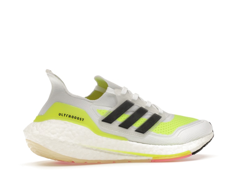 adidas Ultra Boost 21 White Solar Green (Women's)