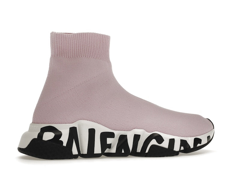 Balenciaga Speed Graffiti Pink Black (Women's)