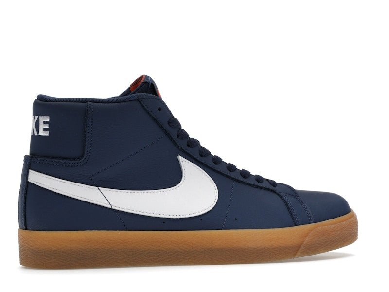 Nike SB Zoom Blazer Mid Orange Label Navy Gum