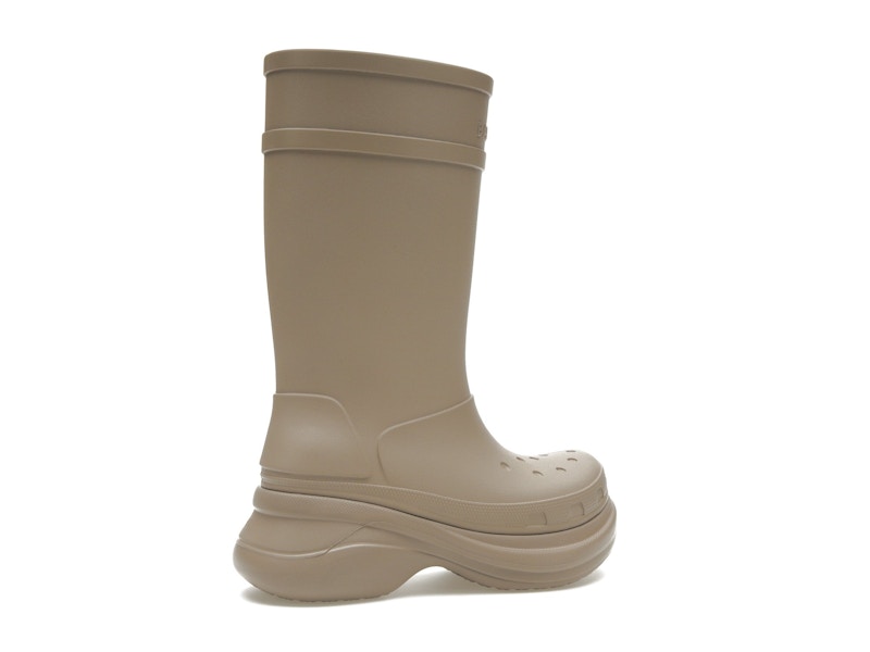 Balenciaga x Crocs Boot Beige Rubber