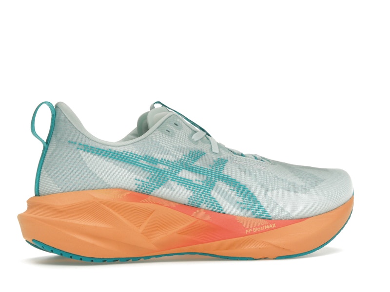 ASICS Novablast 5 Soothing Sea Wave Teal Orange