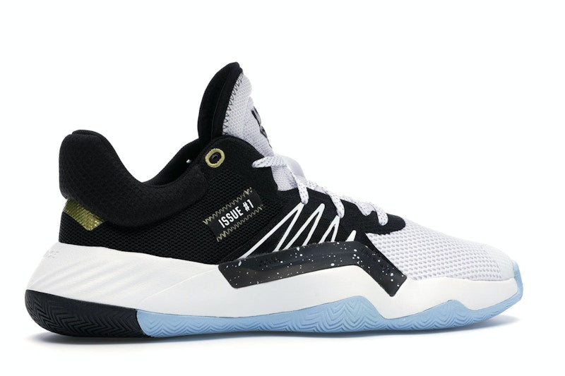 adidas D.O.N. Issue #1 White Black Gold Metallic