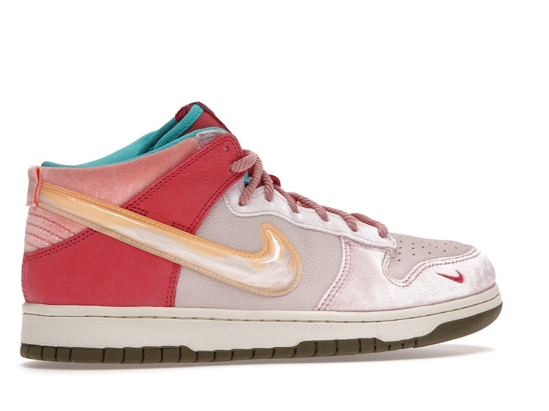 Nike Dunk Mid Social Status Free Lunch Strawberry Milk