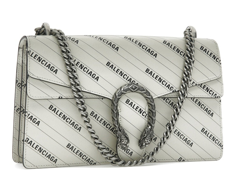 Gucci x Balenciaga The Hacker Project Small Dionysus Bag White