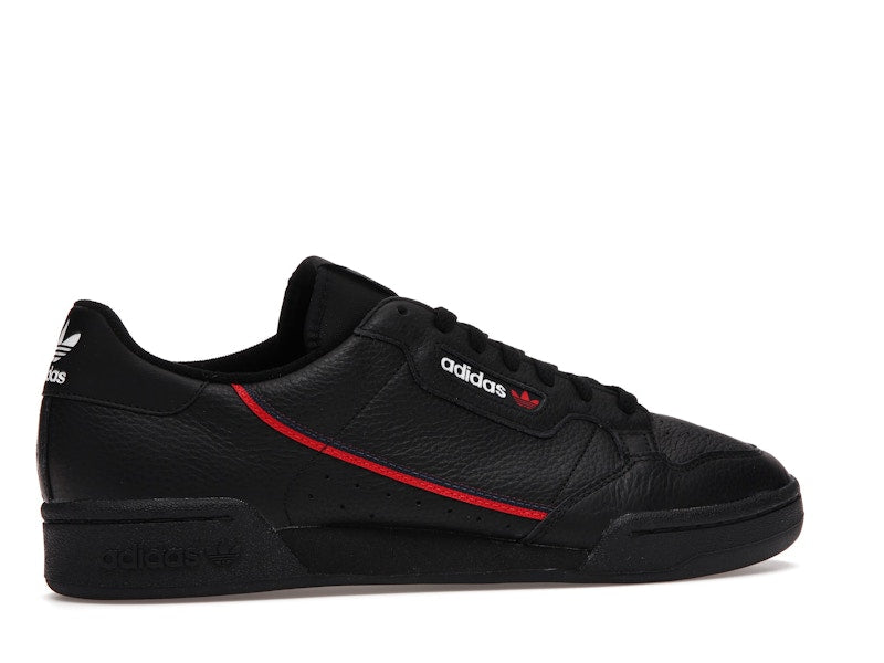 adidas Continental 80 Black Scarlet Red