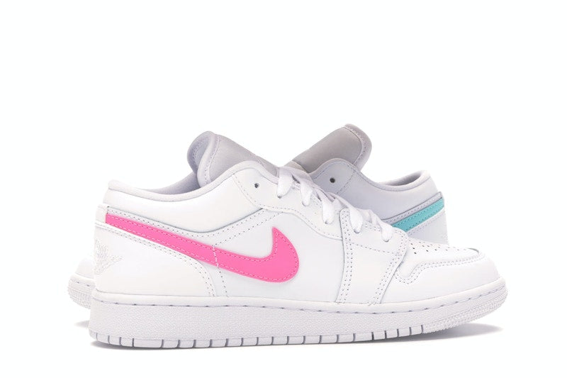 Jordan 1 Low White Neon (GS)
