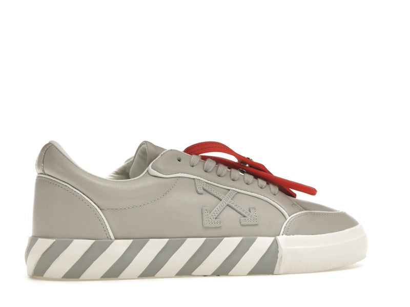 OFF-WHITE Vulc Leather Sneaker Grey