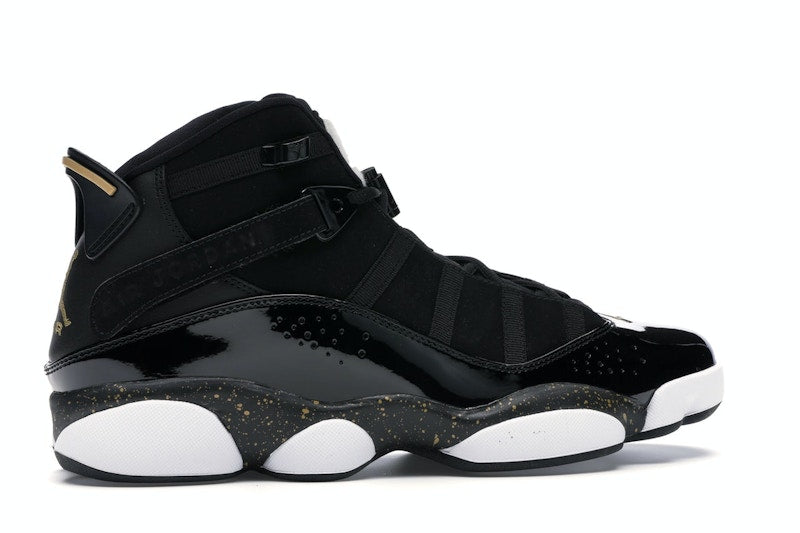 Jordan 6 Rings Black Metallic Gold White