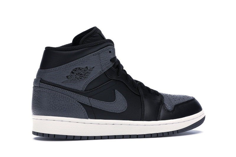 Jordan 1 Retro Mid Black Dark Grey