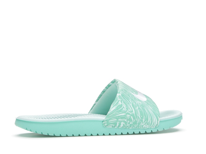 Nike Kawa Slide Print Emerald Rise (GS)