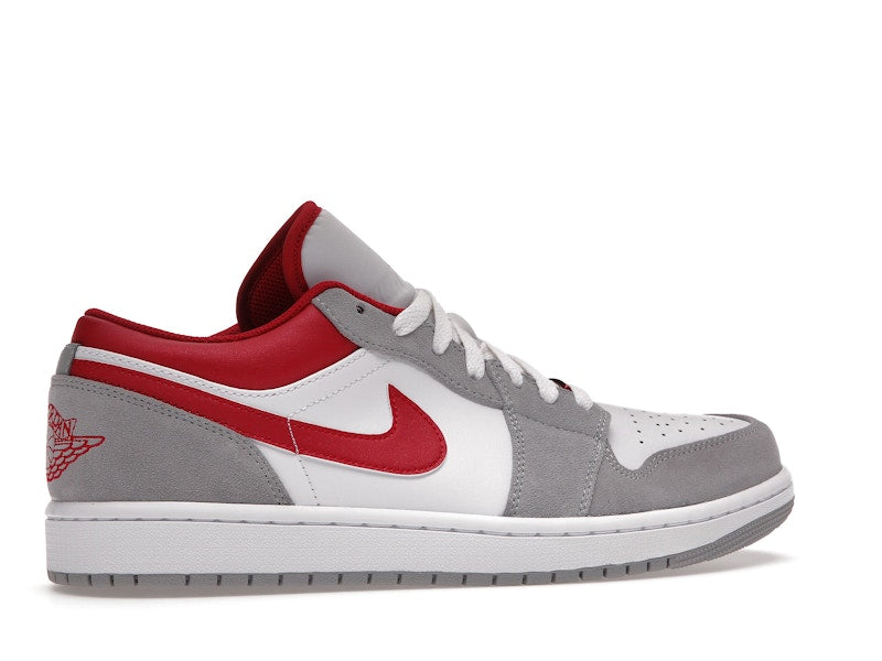 Jordan 1 Low SE Light Smoke Grey Gym Red