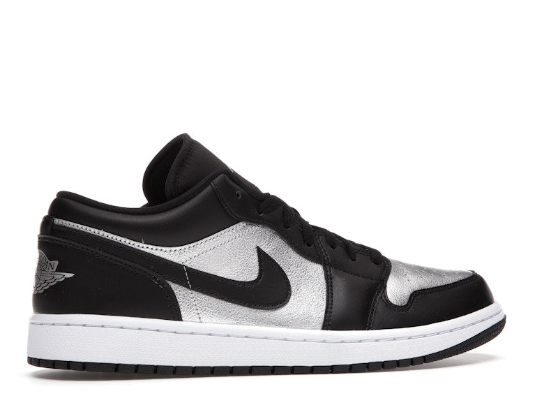 Jordan 1 Low SE Black Metallic Silver (Women's)